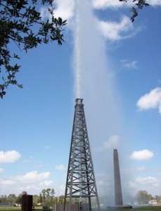 Spindletop Gusher - Southeast Texas attraction - Beaumont Museum