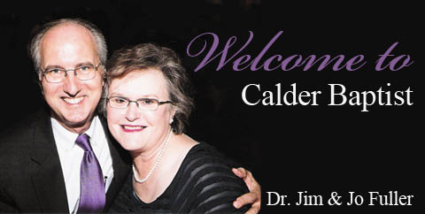 Calder Baptist Welcome Image