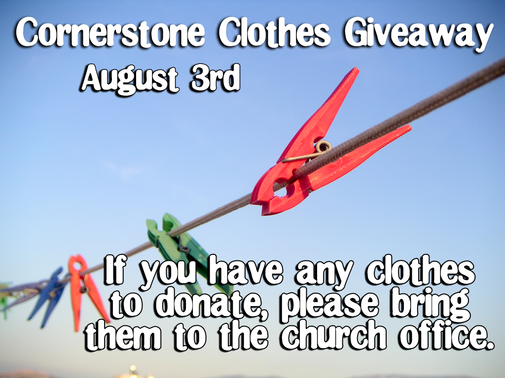 Cornerstone Clothes Giveaway