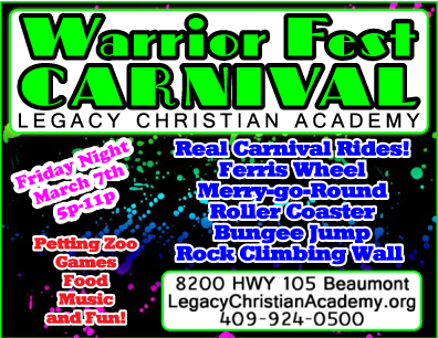 Legacy Warrior Fest Ad 2014