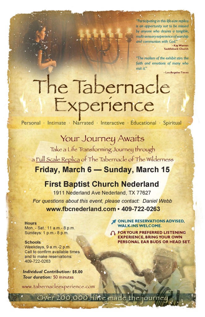 First Baptist Nederland Tabernacle Jan 2015