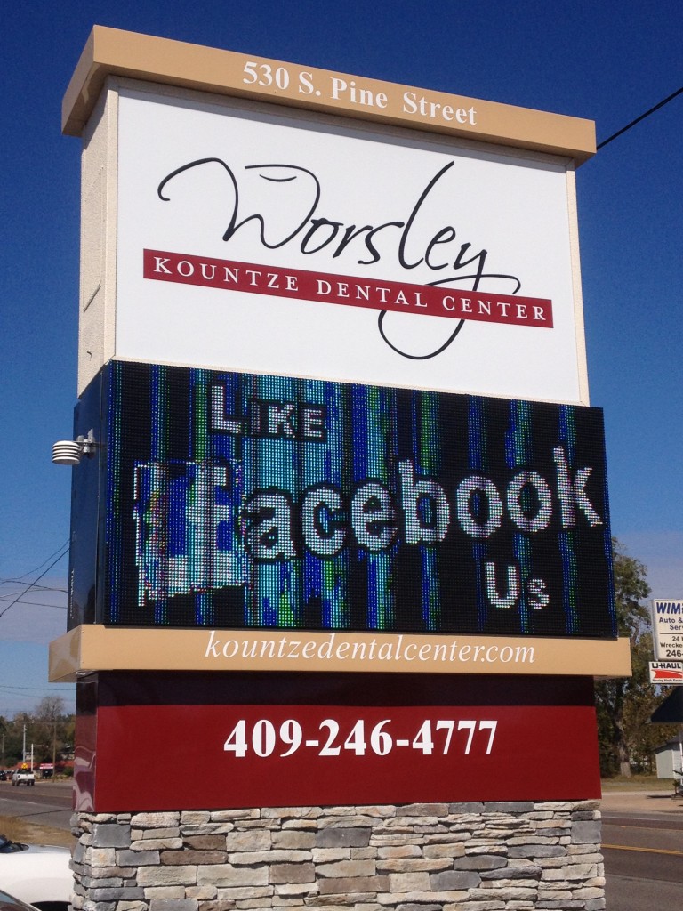 County Sign Dr. Worsley Commercial Signs Kountze Tx